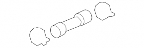 Cooling pipe upper Mini Cooper Countryman R60 10-16 1.6