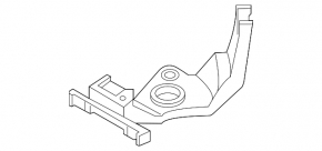Bracket for the cooling expansion tank of the Audi E-Tron 19-23