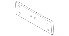 Front number plate area BMW i3 14-21