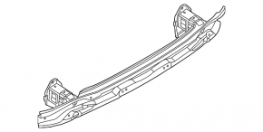 Rear bumper reinforcement BMW i4 22-26