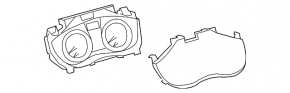 Instrument cluster Lexus ES350 07