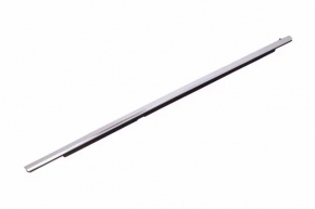 Door-glass molding, center rear left, Cadillac CTS 14-19, chrome