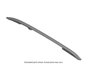 Longitudinal roof rail left GMC Terrain 18 - black