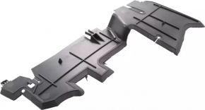 Radiator deflector left Nissan Altima 16-18 halogen