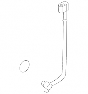 Nissan Ariya 23-25 air conditioning condenser pipe