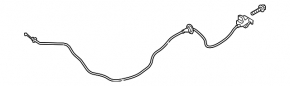 Ford Explorer 11-19 hood release handle, interior, without cable