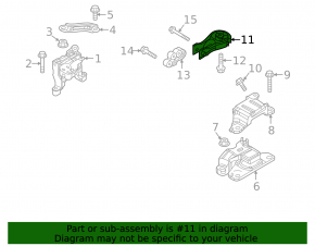Mazda CX-50 23-24 2.5 Rear Engine Mount