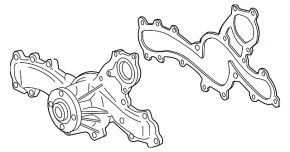 Water pump 2GR-FE Lexus ES350 13-18