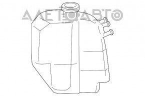 Expansion tank cooling Honda Civic 4d 06-09