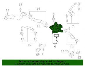 Thermal control valve Subaru Forester 19-24 SK