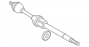 Front right axle shaft Volvo XC90 16-25 T8 AWD