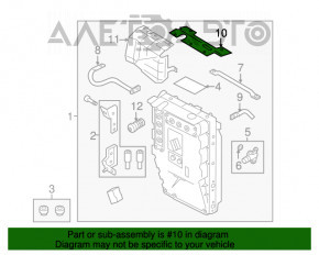 Inverter protection Porsche Cayenne 958 11-14 Hybrid small