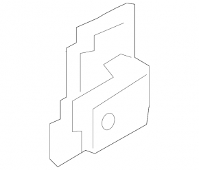 Lower front left door hinge for Nissan Altima 19-24