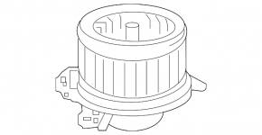 Heater Fan Motor Toyota Highlander 08-13