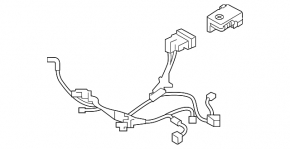 Positive terminal Kia Forte 4d 14-18