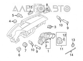 Light control Porsche Panamera 10-16 scratch