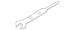 Wheel spanner wrench Nissan 350z 03-08