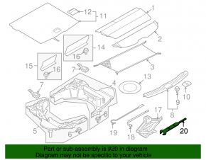 Wheel spanner wrench Nissan 350z 03-08