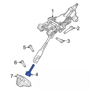 Steering shaft extension Ford C-max MK2 13-14
