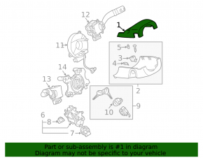 Mazda6 03-08 steering column frame