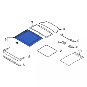 Lincoln Corsair 20-25 Panorama Assembly