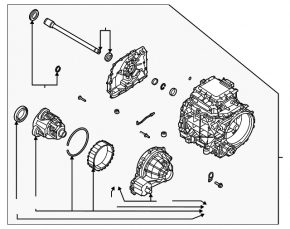 Electric motor rear Ford Mustang Mach-E 21-23 with inverter