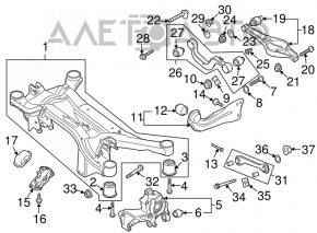 Camber bolt VW Taos 22-25 90mm