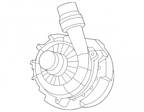 Additional coolant pump for BMW i4 22-25