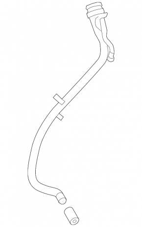 Fuel filler neck BMW X3 F25 11-17