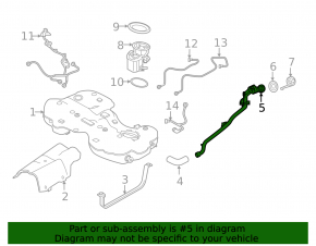 Infiniti QX30 17-19 Fuel Filler Neck