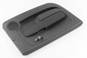 Door trim card front left Fiat 500 12-17 black