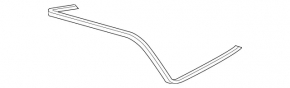 Mercedes W211 trunk lid seal