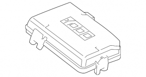 Chevrolet Cruze 16- underhood fuse box cover