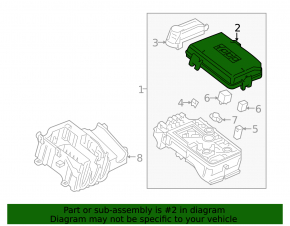 Chevrolet Cruze 16- underhood fuse box cover