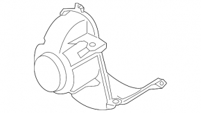 Fan motor heater Audi Q7 4L 10-15