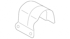 Front right drive protection VW Tiguan 18-24 plastic