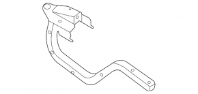 Trunk lid hinge right Nissan Sentra 20-24