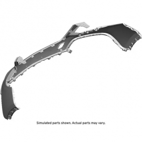 Front bare upper bumper Buick Encore 13-16 for parking sensors