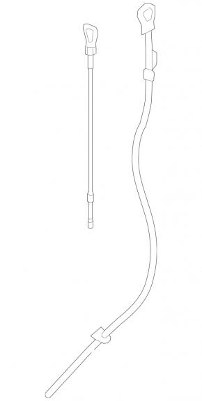 Mercedes W213 E 300 17-23 2.0T Oil Dipstick Tube