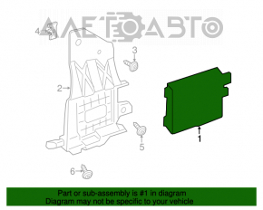 Blind spot sensor left Ford Escape MK3 13-16 prerest