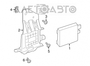 Blind spot sensor left Ford Escape MK3 13-16 prerest