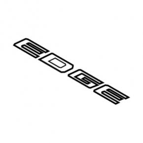 Emblem inscription EDGE tailgate Ford Edge 19-24