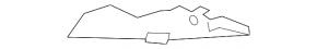 Rear bumper mount inner right Ford Escape MK4 20-