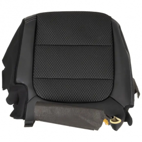 Right rear seat for Ford Escape MK4 2023-2024 without airbag, mechanical, black leather, perforated, dented