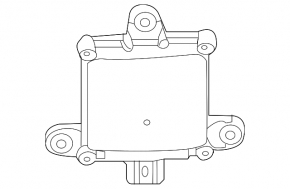 Blind Spot Sensor BSM left Mazda CX-9 16-