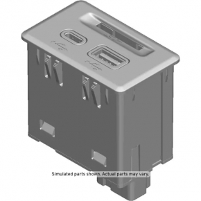 USB Hub Chevrolet Bolt EUV 22-23 Front