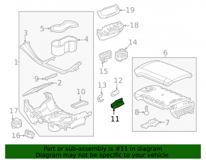 USB Hub Chevrolet Bolt EUV 22-23 Front