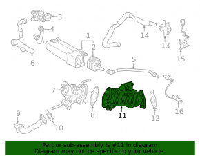 USR cooler Toyota Prius 50 16-21