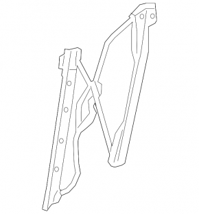 Window lifter with motor front right Volvo XC90 16-22 with panel, break