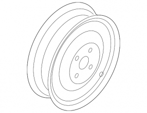 Nissan Murano z52 16-20 D18 165/90 spare tire